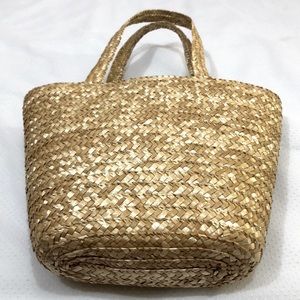 Weave Basket Tote. NWOT